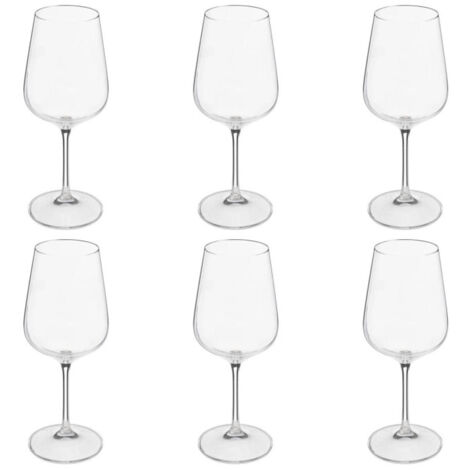 Lot de 6 Verres à Eau "Lena" 45cl Transparent