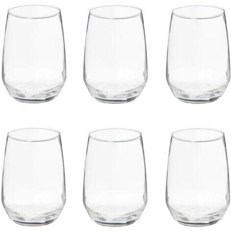 Lot de 6 Verres à Eau "Nora" 45cl Transparent