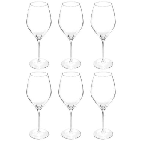 Lot de 6 Verres à Eau "Silvia" 47cl Transparent
