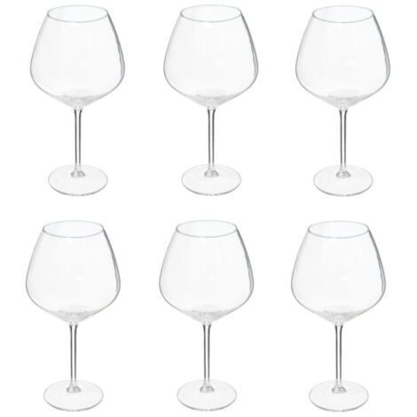 Lot de 6 Verres à Gin "Nora" 65cl Transparent
