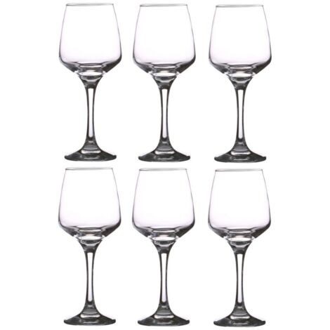 Lot de 6 verres à vin 29.5cl LAL