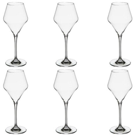 Lot de 6 Verres à Vin "Clarillo" 27cl Transparent