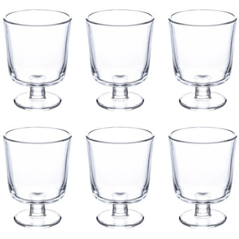 Lot de 6 Verres à Vin "Empileau" 30cl Transparent