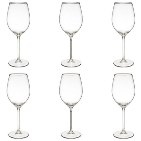 Lot de 6 Verres à Vin "Lina" 41cl Transparent