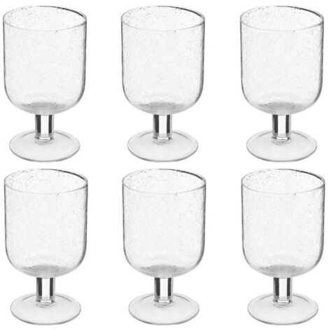 Lot de 6 Verres à Vin "Naia" 35cl Transparent