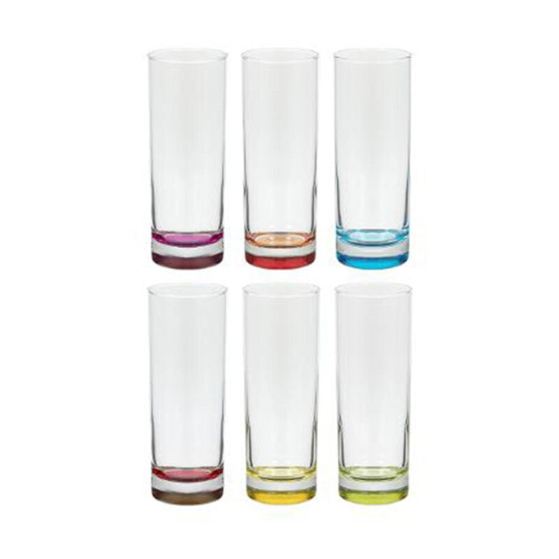 Lot de 6 Verres à Eau 'Colori' 31cl Multicolore