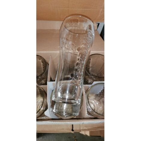 Lot de 6 verres Kronenbourg - 25 cl - Modèle 2020 - Neufs