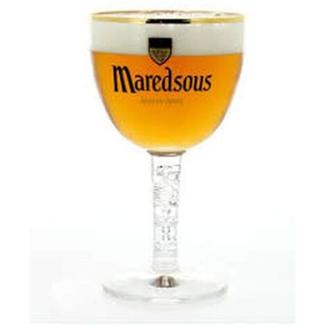 Lot de 6 verres Maredsous - 25 cl - Verres à bière officiels Belgique