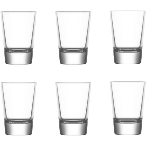 Lot de 6 verrines en verre 6,2cl, BOSTON