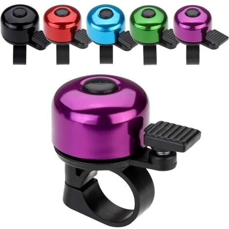 Lot de 6pcs Sonnette de Vélo Aluminum Cloche de Vélo(6 couleurs)