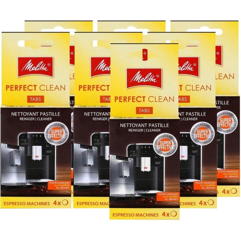 Lot de 7 boites de pastilles de nettoyage Perfect Clan 4x1.8 gr d'origine (6762481) Cafetière, Machine à Café