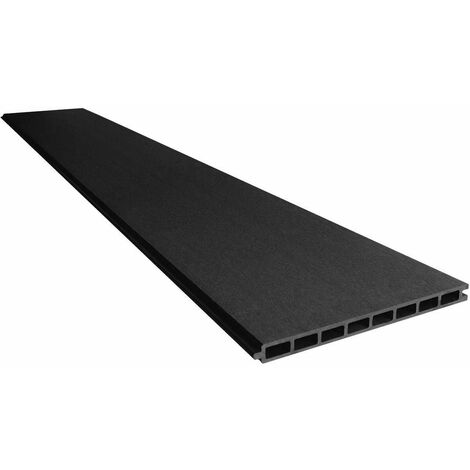 Lot de 7 lames + 2 barres PHILLY Gris Bois composite x7