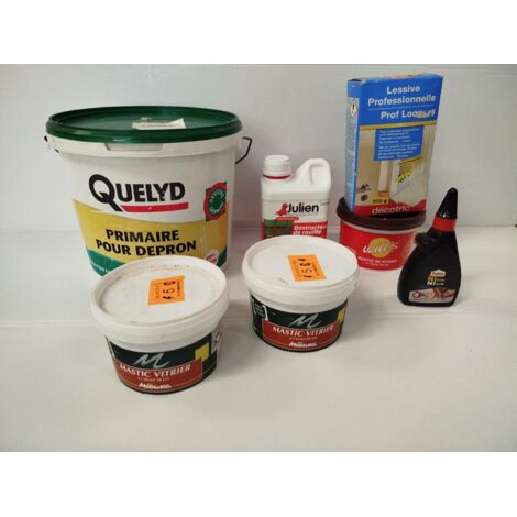 Lot de 7 - QUELYD PATTEX JULIEN - Produits de rénovation et isolation - Kit complet bricolage - Voir photos