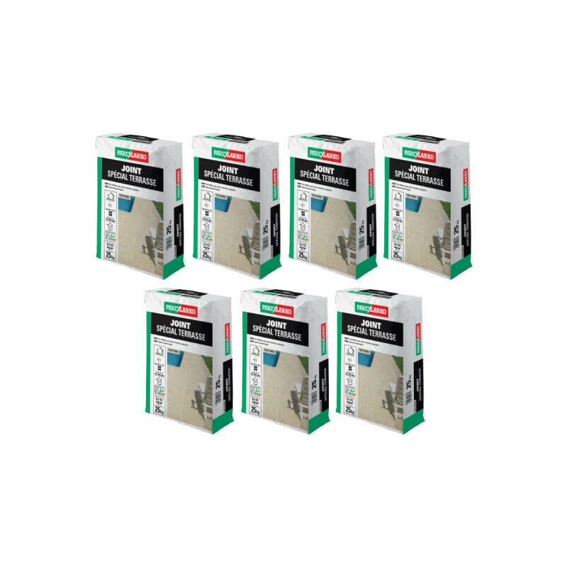 Lot de 7 sacs de joint spécial terrasse PAREXLANKO - Ton Pierre - 175kg