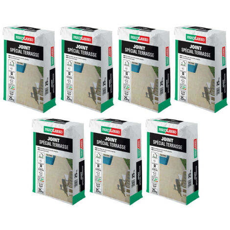 Lot de 7 sacs de joint spécial terrasse PAREXLANKO - Ton Pierre - 175kg