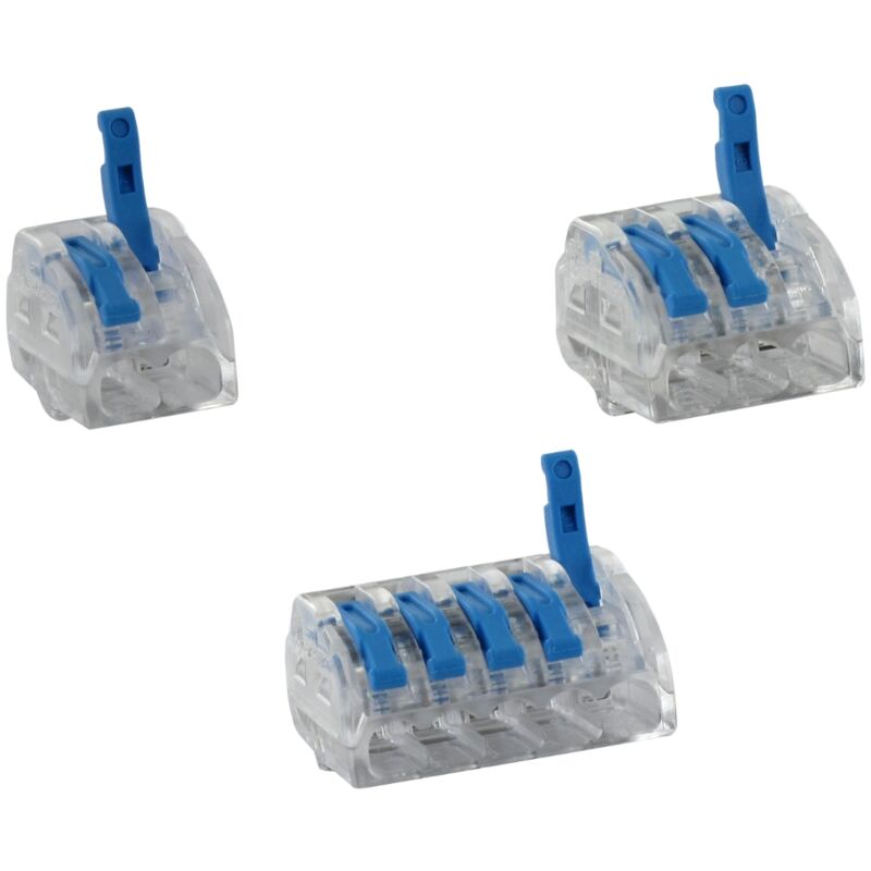 Lot de 70 bornes 2/3/5 entrées - S485 BLM