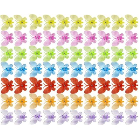 Lot de 70 pinces de jardin pour orchidées et plantes grimpantes, résistantes au vent, pour fixer les plantes d'intérieur et d'extérieur, faciles à utiliser.