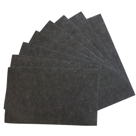 Lot de 8 (33 x 20 cm) — Tapis d'arrosage pour plantes : Tapis capillaires auto-absorbants de 3 mm d'épaisseur, à découper sur mesure. Tapis en feutre absorbant, adaptés à la germination des graines, à