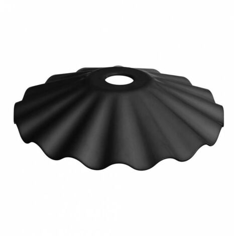 Lot de 8 abat jour noir pour guirlande guinguette 230V Lotti