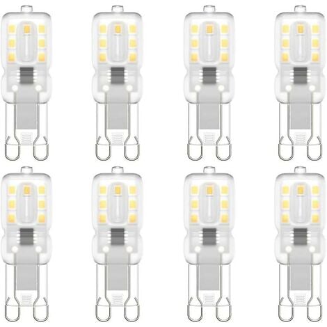 Ampoule LED 3.5W capsule G9 3000K 250lm 230V AC Ø 15x30mm BELED