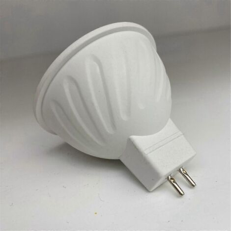Lot de 8 ampoules LED MR16 DOB 7W, culot GU5.3, lumière blanche 6000K, 580 lm