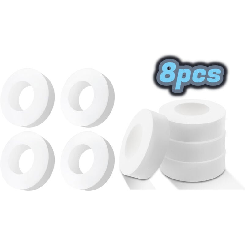 SNQ - Lot de 8 anneaux d'escalade 6101611-R4 pour nettoyeur de piscine robotique Maytronics Dolphin - Compatible avec M200, M400, M500, Nautilus/CC
