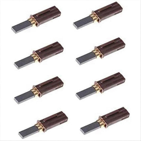 Lot de 8 balais de charbon de rechange pour moteur d'aspirateur Ametek Lamb 2311480, 333261, 33326 1