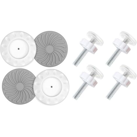 Lot de 8 barrières de sécurité pour bébé, fixation par pression, tige filetée, butées de sécurité pour portes, murs, escaliers pour animaux de compagnie, barrières pour bébés