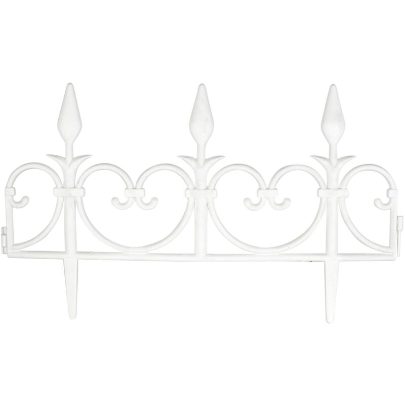 Lot de 8 Bordures jardin FISHTEC Modulables Longueur 4,08 m