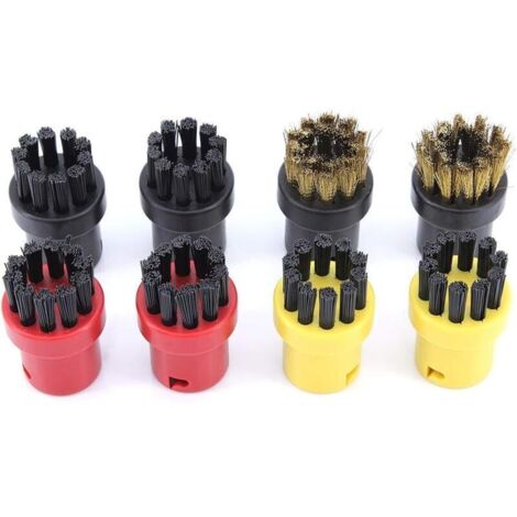 Lot de 8 brosses de nettoyage à vapeur pour Kärcher SC1 SC2 CTK10 SC3 SC4 SC5 SC7