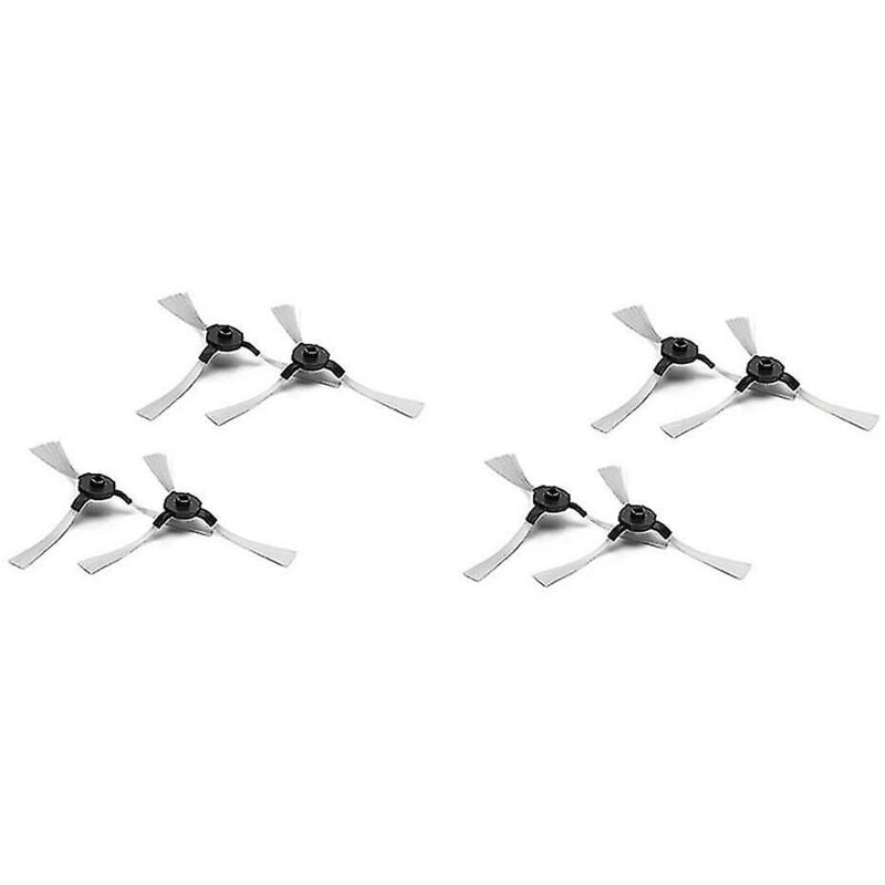 Lot de 8 brosses latérales pour aspirateur robot Pvcr 0920wv 0920, pièce de rechange