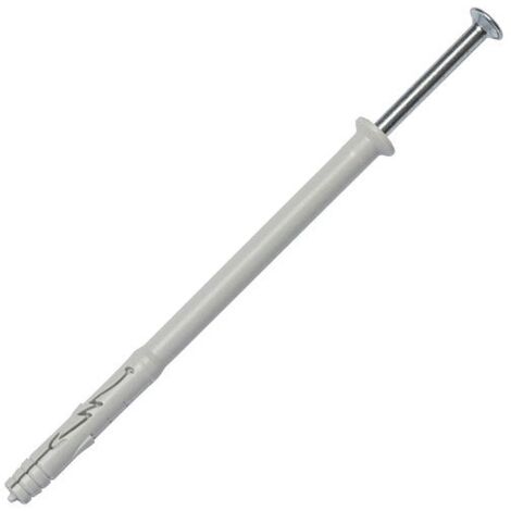 Lot de 8 chevilles à frapper nylon Spit, diam. 8 x L. 110 mm
