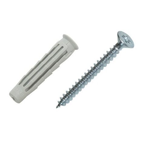Lot De 8 Chevilles Et Vis Spit, Diam.8 Mm X L.40 Mm
