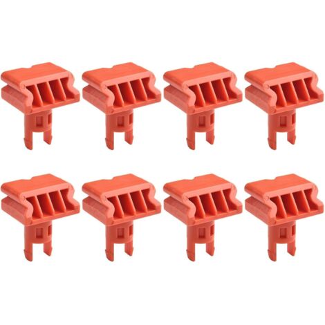 Lot de 8 chevilles pivotantes, pinces à vis, crochet rotatif compatible