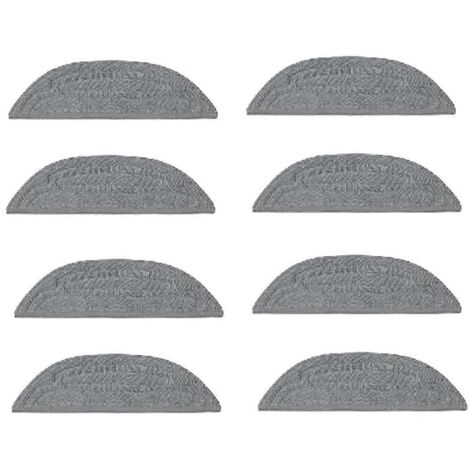 Lot de 8 chiffons de nettoyage pour accessoires d'aspirateur robot G20S S8 Max Ultra