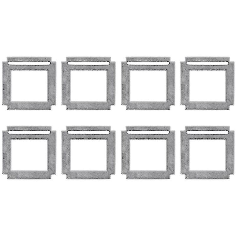 Lot de 8 chiffons de nettoyage pour aspirateur W66, accessoires de rechange pour robot nettoyeur de vitres électriques