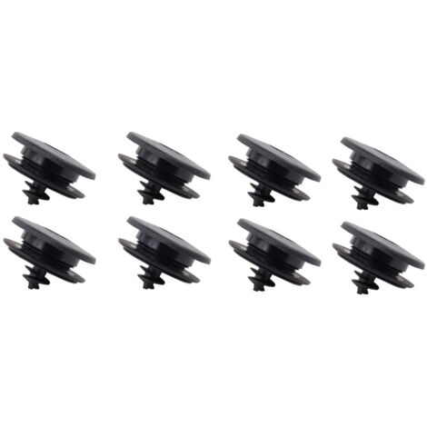 Lot de 8 clips de fixation pour tapis de sol de voiture, attaches antidérapantes universelles