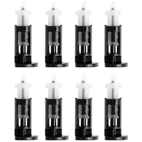 Lot de 8 clips de fixation pratiques pour ventilateurs et refroidisseurs, fixations à vis robustes