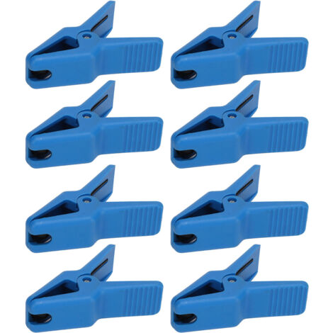 Lot de 8 colliers de serrage pour tuyaux de carburant, pinces de fermeture et bouchons universels pour conduites de carburant