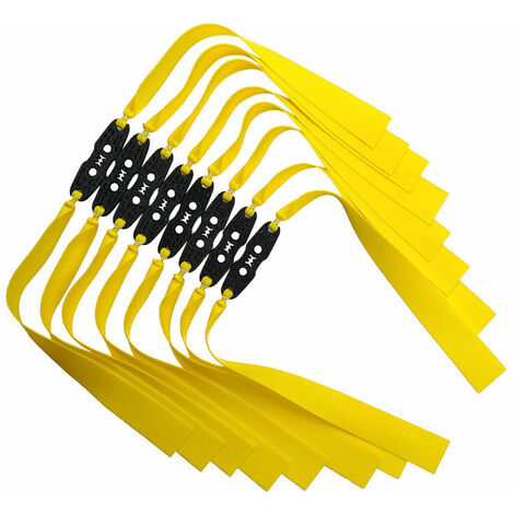 Lot de 8 Cordes de Chasse de Rechange pour Lance-Pierres,Bandes élastiques en Caoutchouc Durable pour Fronde