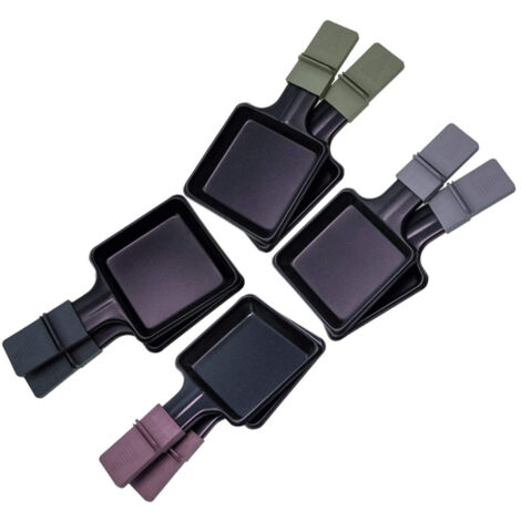 Lot de 8 coupelles pour raclette – Dimensions 84x94mm sans poignée – Compatible avec appareils Severin – Parfaites pour service à table