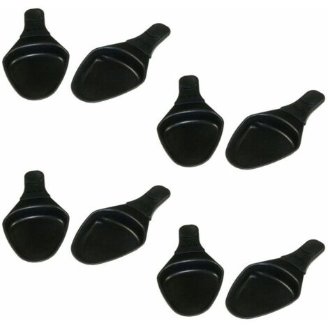 Lot de 8 coupelles pour raclette, gril, wok – Compatibles Tefal et Moulinex – Résistantes aux températures élevées – Faciles à nettoyer - XA400102