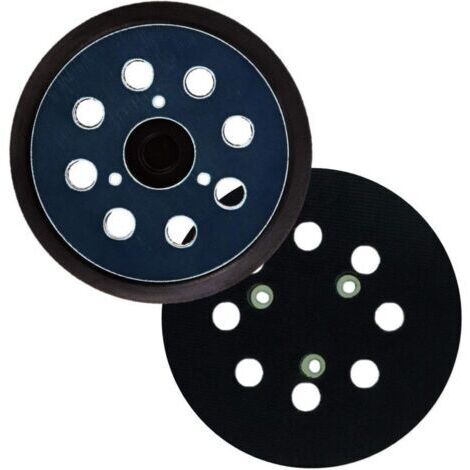 Lot de 8 disques de ponçage pour ponceuse orbitale aléatoire à trous de 125 mm compatibles avec Makita M9204 BO5030 BO5031 DBO180Z BO8041 DBO180RMJ BO5041 BO5010 BO50111 BO5012.