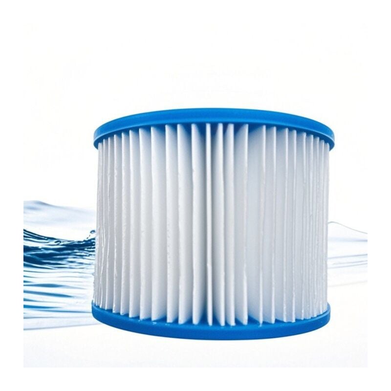Lot de 8 Filtre VI Cartouche pour Bestway Lay-Z-Spa, Filtre de Spa et de Bain à remous Type VI pour filtres Coleman SaluSpa, pour Filtre Bestway,