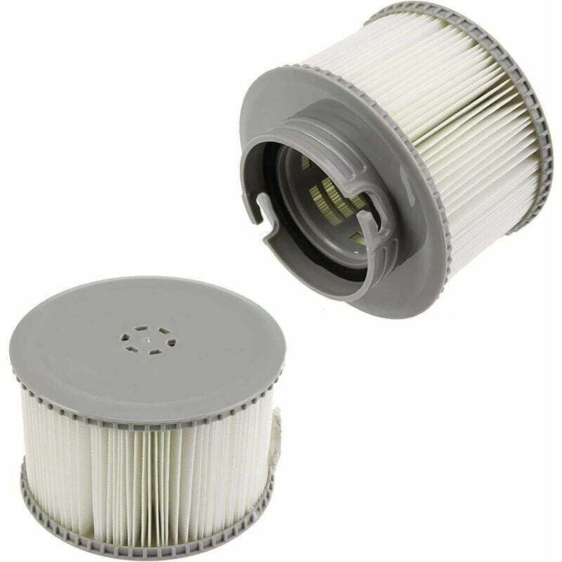 Lot de 8 filtres de remplacement pour la maintenance de votre piscine gonflable ou jacuzzi