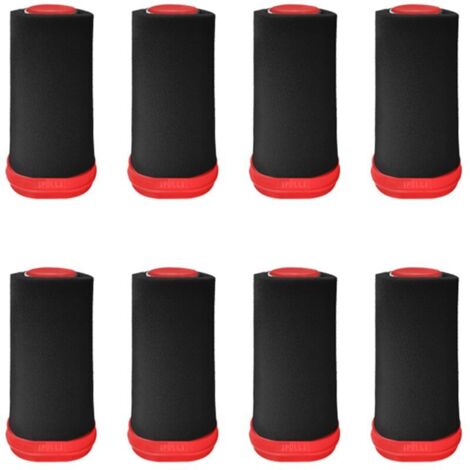 Lot de 8 filtres pour aspirateur BOSCH BBH3251GB 25,2 V et BBH3211GB 21,6 V (référence 12026520)-AquaForge