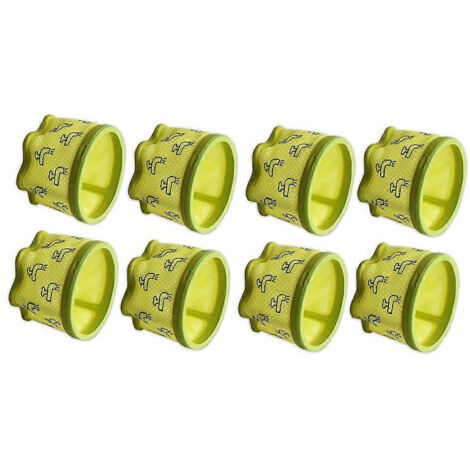 Lot de 8 filtres pour aspirateur LG A9 CordZero A958KA, A958SA, A9MASTER2X, A9MULTI2X, A9MULTI, A9DDCARPET2, A906SM