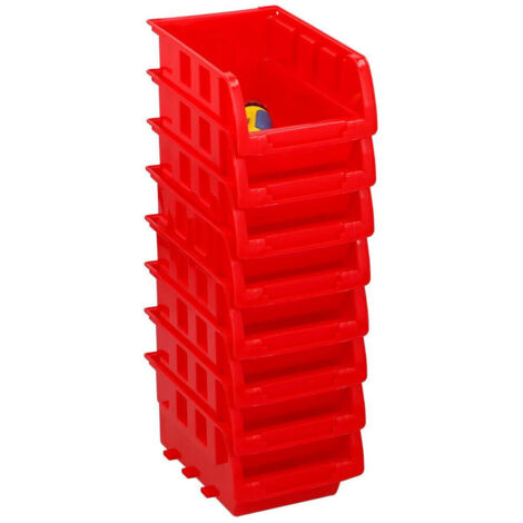 Lot de 8 mini tiroirs empilables 12x10cm