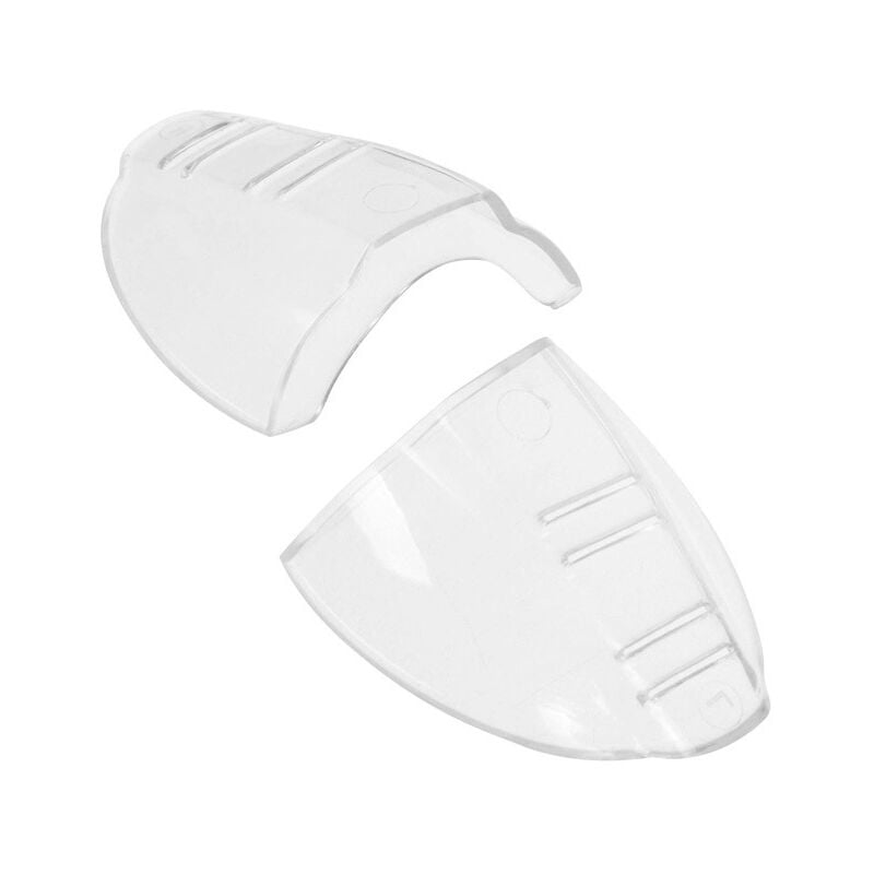 Lot de 8 paires de lunettes de sécurité avec protection latérale antidérapante, transparentes et flexibles