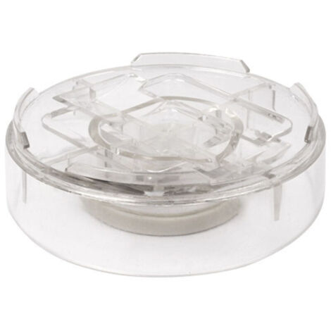 Lot de 8 patins transparents pour lit/meubles/pieds de meubles, ajustables en hauteur par empilage (forme ronde).